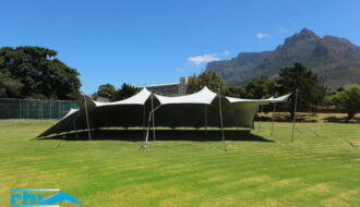 Stretch tent for corporate event